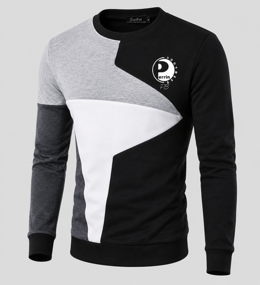 Sudaderas colorblock masculinas